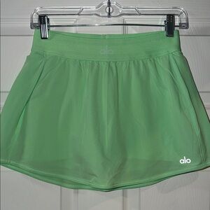 ALO Yoga Green Skirt